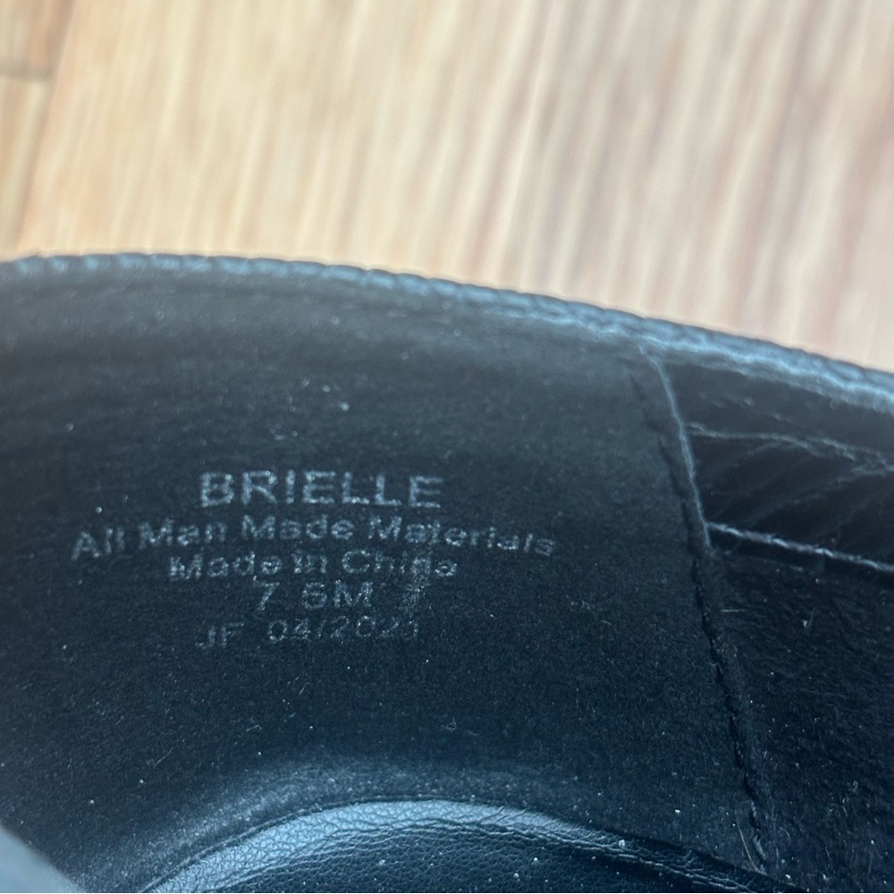 Aerosoles Black Brielle Loafers, Size 7.5 - Picture 10 of 11